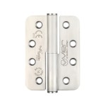 Extremely Heavy Duty Left Hand Grade 14 Lift Off Hinges 102 x 76 x 3mm – Radius corners