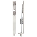 203 x 20mm flush bolt – Satin Stainless Steel