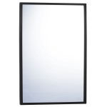 Bobrick B-290.MBLK Series Welded-Frame Mirrors