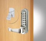 Codelocks CL500 & CL505 Panic Outside Access Device – Satin Stainless Steel