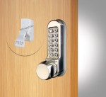 Codelocks CL500 & CL505 Panic Outside Access Device – Satin Stainless Steel