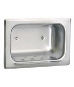 Bobrick B-4380 Recessed Heavy-Duty Soap Dish