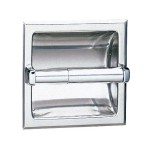 Bobrick B-6677 Recessed Toilet Tissue Dispenser