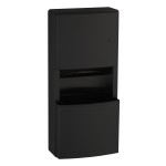 Bobrick B-43699 ConturaSeries® Surface Mounted Paper Towel Dispenser/11.3L Waste Bin with TowelMate® and LinerMate®