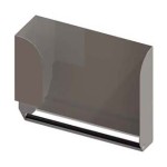 Bobrick B-3699 ClassicSeries® Surface Mounted Paper Towel Dispenser/7.6L Waste Bin