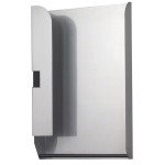 Bobrick B-3942 ClassicSeries® Semi-Recessed Convertible Paper Towel Dispenser/45.4L Waste Receptacle