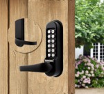 Codelocks CL500 & CL505 Marine Front and Back Plates – Matt Black