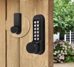 Codelocks CL500 & CL505 Marine Front and Back Plates – Matt Black