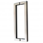 225mm c/c x 19mm x 19mm - Self-Sanitising Antimicrobial Satin Stainless Steel