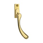 M Marcus Heritage Brass Right Handed Espagnolette Handle Ball Pattern