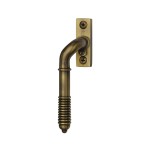 M Marcus Heritage Brass Lockable Espagnolette Left Handed Reeded Design
