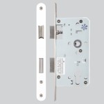 Heavy Duty Architectural DIN Euro Sash Lock Case (DDA) – Antimicrobial Eco-Friendly Matt White
