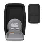 Bobrick Koala Kare KB311-SSRE Matt Black Vertical Recessed Baby Changing Station