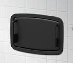 Bobrick Koala Kare KB310-SSRE Matt Black Horizontal Recessed Baby Changing Station