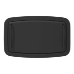 Bobrick Koala Kare KB310-SSRE Matt Black Horizontal Recessed Baby Changing Station