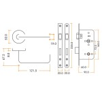 Lift to Lock Bathroom Set (DDA) – Adonic Matt Bronze