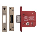 York British Standard 5 Lever Deadlock 77mm