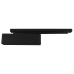 Heavy Duty Adjustable Power “Easy Opening” Cam Action Door Closer – Matt Black