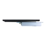 Medium Duty Adjustable Power Concealed Cam Action Door Closer - Matt Black