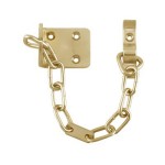 Chubb WS6 Security Door Chain - Polished Brass