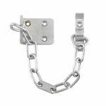 Chubb WS6 Security Door Chain - Satin Chrome Plate