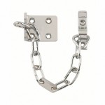 Chubb WS6 Security Door Chain - Polished Chrome Plate