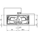 Simonswerk TECTUS TE 540 3D Fire Rated Hinge