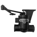 Briton 'B' and 'C' T-Shape Door Closers for Outward Opening 'Push Side' of the Door – Matt Black Sprayed