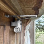 Briton 'B' and 'C' T-Shape Door Closers for Outward Opening 'Push Side' of the Door – Silver Sprayed