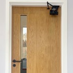 Briton 'B' and 'C' T-Shape Door Closers for Outward Opening 'Push Side' of the Door – Bronze Sprayed