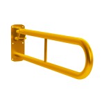 Double Arm Hinged Support Drop Down Rail – Matt Yellow