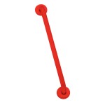 600 x 32mm Ø grab rail – Matt Red RAL 3028