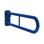 Double Arm Hinged Support Drop Down Rail – Matt Blue