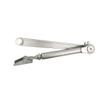 Ultra Heavy Duty Adjustable Power Hydraulic Door Closer for doors up to 120kg – Silver