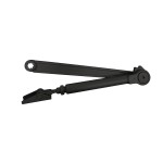 Ultra Heavy Duty Adjustable Power Hydraulic Door Closer for doors up to 120kg – Matt Black