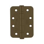Heavy Duty Ball Bearing Hinges 102mm x 76mm x 3mm – Radius corners – Adonic Matt Bronze