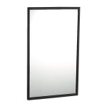Bobrick B-2908 Series Standard Size Tempered Glass Welded-Frame Mirror