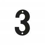 Numeral 3 -  Available in 50mm, 75mm & 100mm