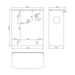 Dolphin DP5122 Prestige Sanitary Bin