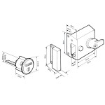 Chubb 4L74 High Security Surface Fitted Lock