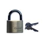 Chubb IK160 Brass Body Hardened Steel Chrome Plated Shackle 60mm Padlock