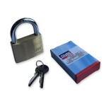 Chubb IK160 Brass Body Hardened Steel Chrome Plated Shackle 60mm Padlock