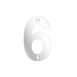 Numeral 6 - Available in 50mm, 75mm & 100mm