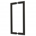 150mm c/c x 19mm Ø - Eco 3 Self-Sanitising Antimicrobial Matt Black