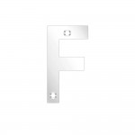 Letter F - Available in 75mm & 100mm. 