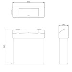 Dolphin BC981 25L Sanitary Petal Bin