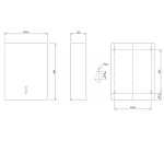 Dolphin BC958-PC Paper Towel Dispenser