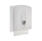 Dolphin BC528W Excel Paper Towel Dispenser - White Plastic