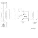 Dolphin BC2001 Velocity Hand Dryer - Satin Stainless Steel