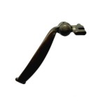 Crittall Curved Window Handle - Left Hand